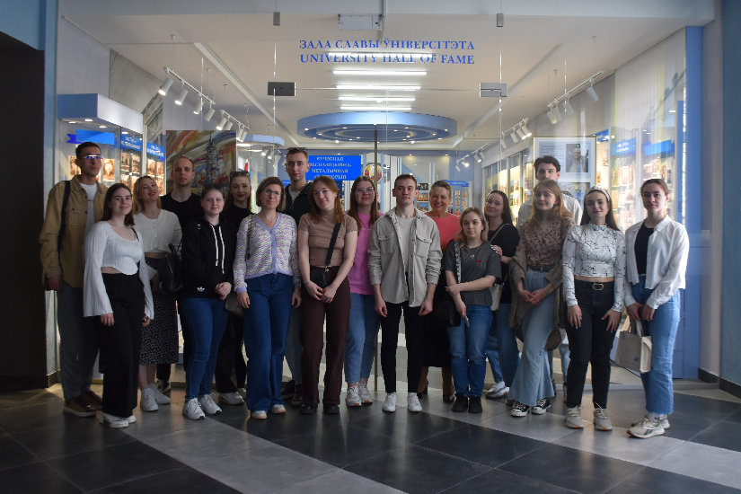 Students from Kolomna have arrived for an internship