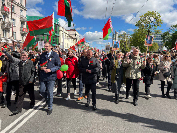 Делегация университета приняла участие в праздничных мероприятиях, посвященных 80-летию Великой Победы