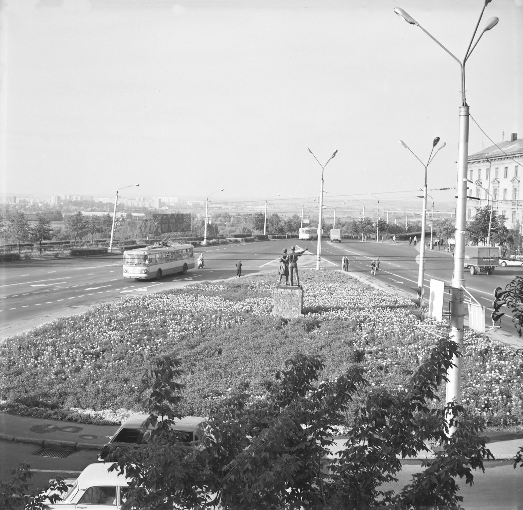 Плошча Арджанікідзэ. 1970-я гг.